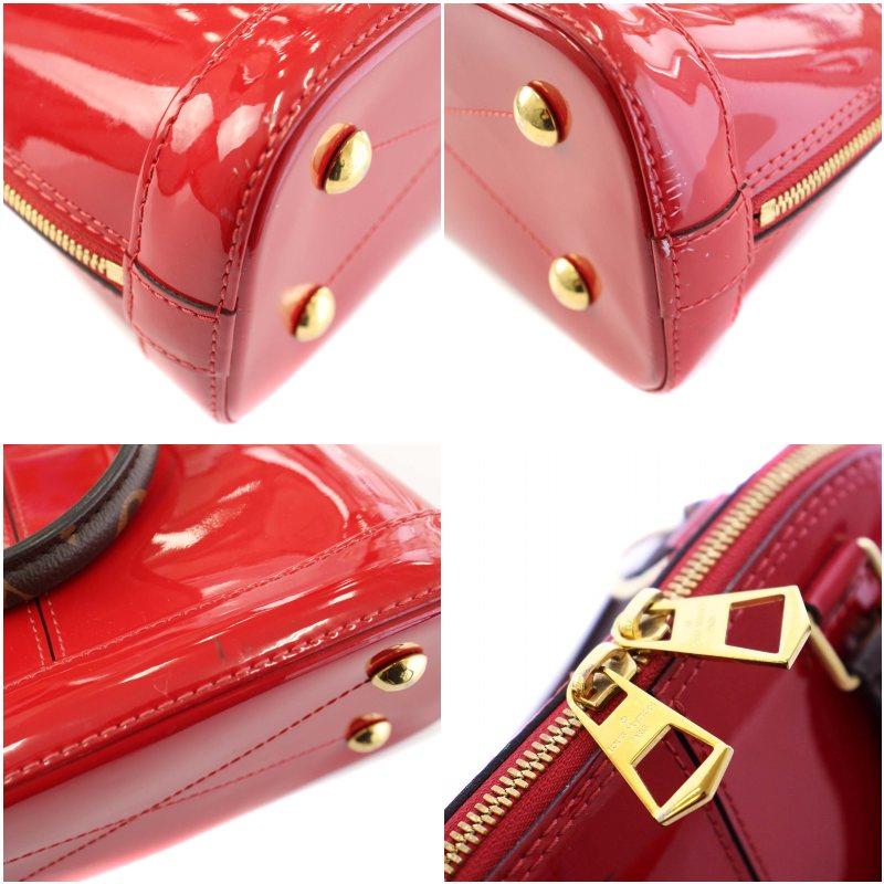 LOUIS VUITTON ルイヴィトン アルマBB ヴェルニ ハンドバッグ
