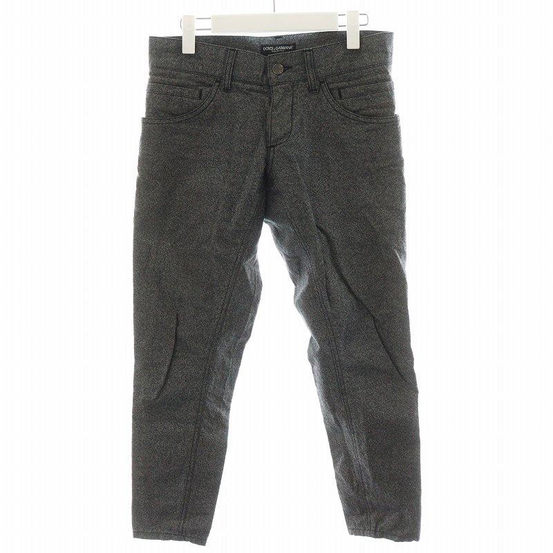 Dolce&Gabbana パンツ ジッパー付き DOLCE&GABBANA ドルチェ&ガッバーナ ドルガバ パンツ ジッパー