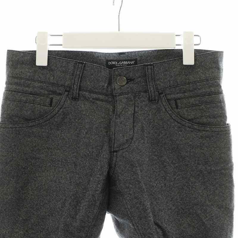 Dolce&Gabbana パンツ ジッパー付き DOLCE&GABBANA ドルチェ&ガッバーナ ドルガバ パンツ ジッパー