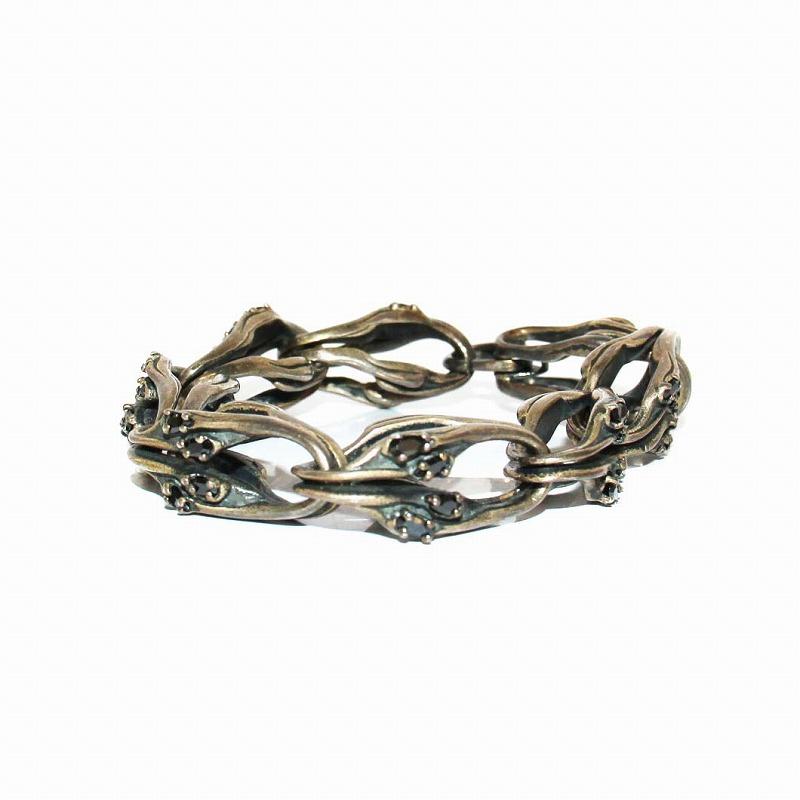 ウーゴカッチャトーリ ugo cacciatori ブレスレット ビジュー シルバー