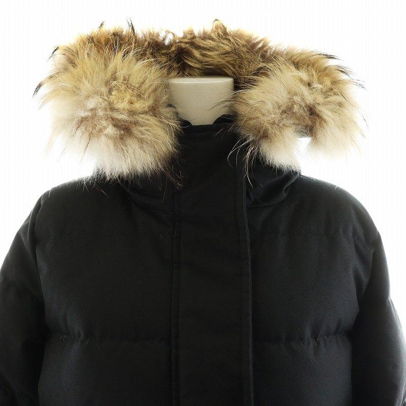 PYRENEX グルノーブル ブラック フード付きダウンジャケット PYRENEX グルノーブル ブラック フード付きダウンジャケット FREAK'S