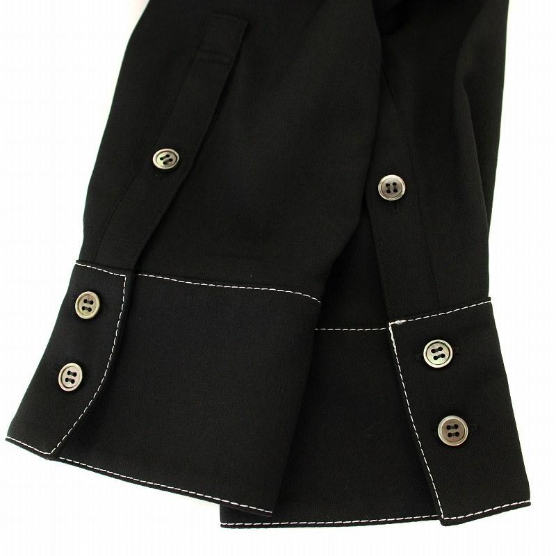 未使用品 アドーア ADORE 22SS フラワーバード刺繍シャツワンピース