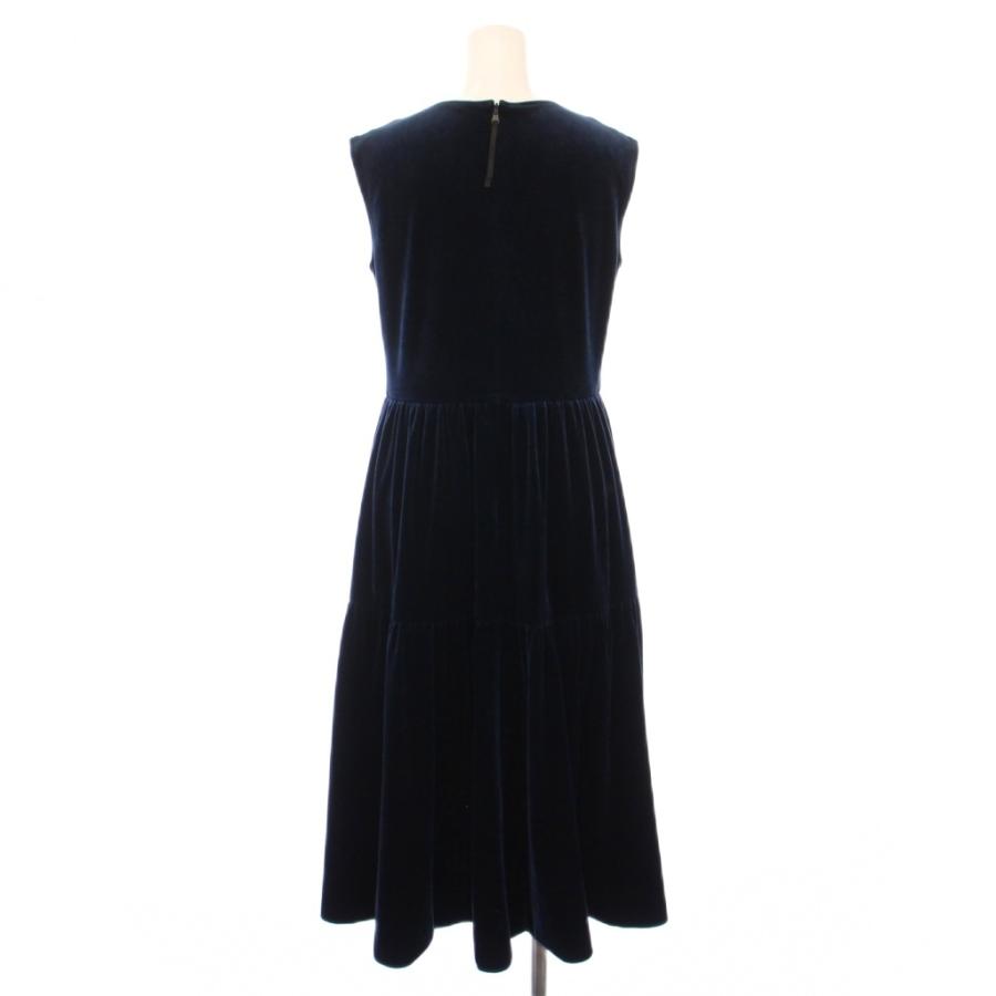 【中古】セリーヌ CELINE フィービー期 ワンピース ひざ丈 ノースリーブ クルーネック 無地 シルク 34 黒 ブラック CELINE（セリーヌ） フィービー期 ワンピース ひざ丈 ノースリーブ