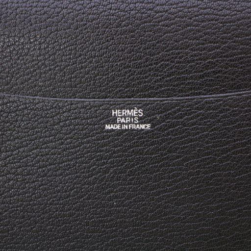 エルメス HERMES アジェンダ □G刻印 手帳 メモ帳 文房具 二つ折り レザー ワンカラー 黒 ブラック /BB ■OH その他_8