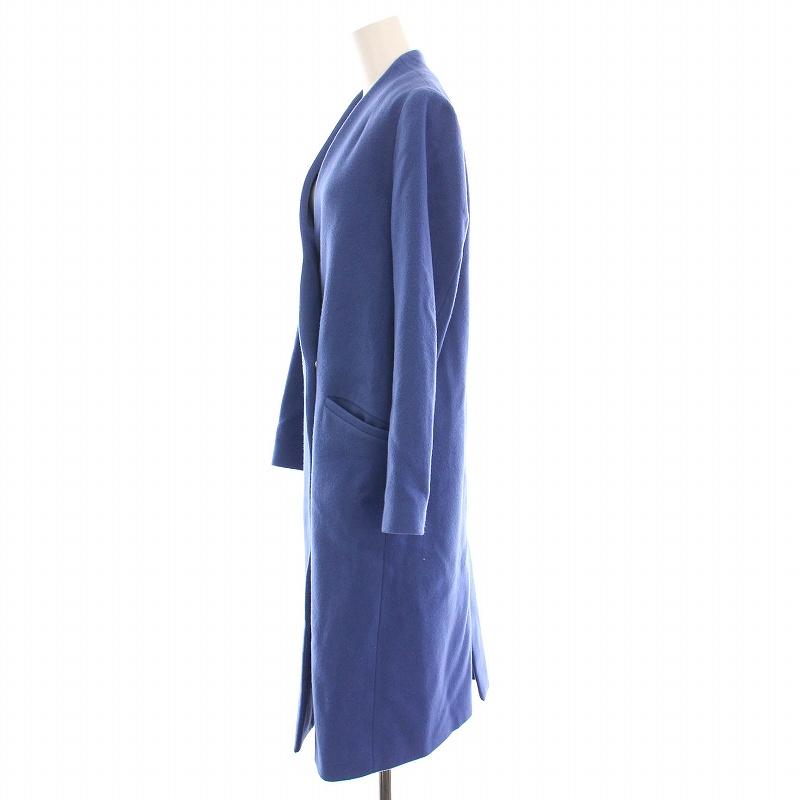 ユナイテッドトウキョウ UNITED TOKYO Vネックノーカラーコート ロング