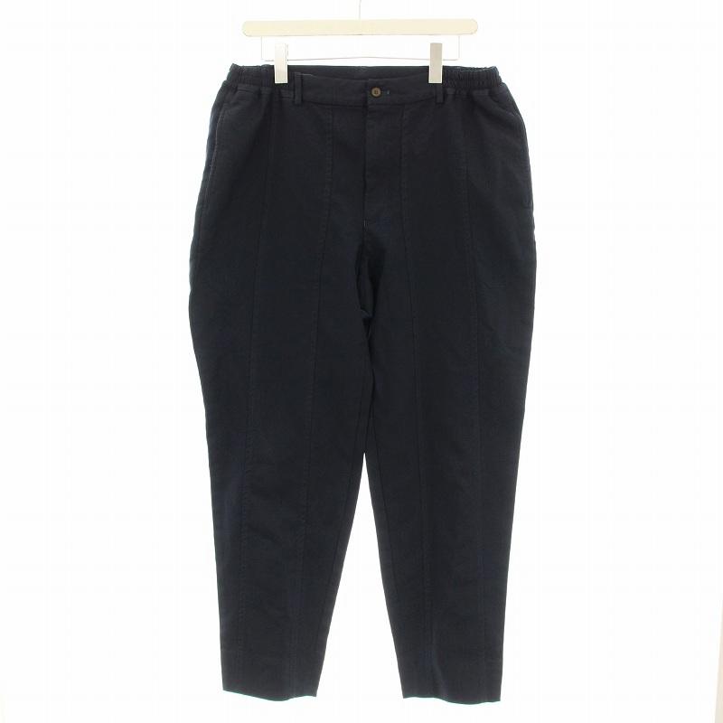 comme des garçons homme deuxネイビー エステルパンツ コムデギャルソンオムドゥ COMME des GARCONS HOMME DEUX エステル加工