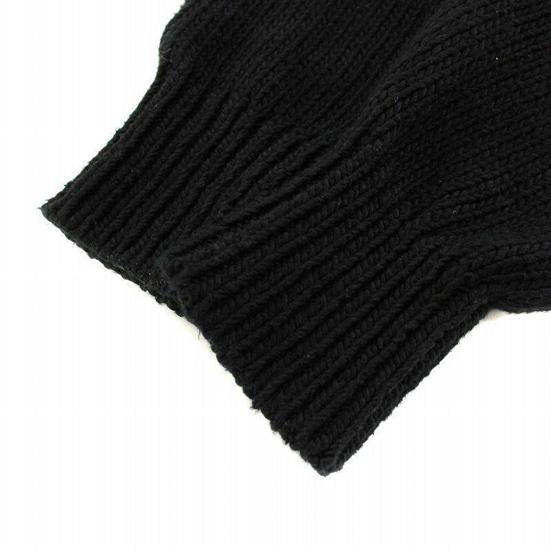 HERILL コットンコード スキッパーニット　ブラック HERILL コットンコード スキッパーニット(ブラック)【ユニセックス