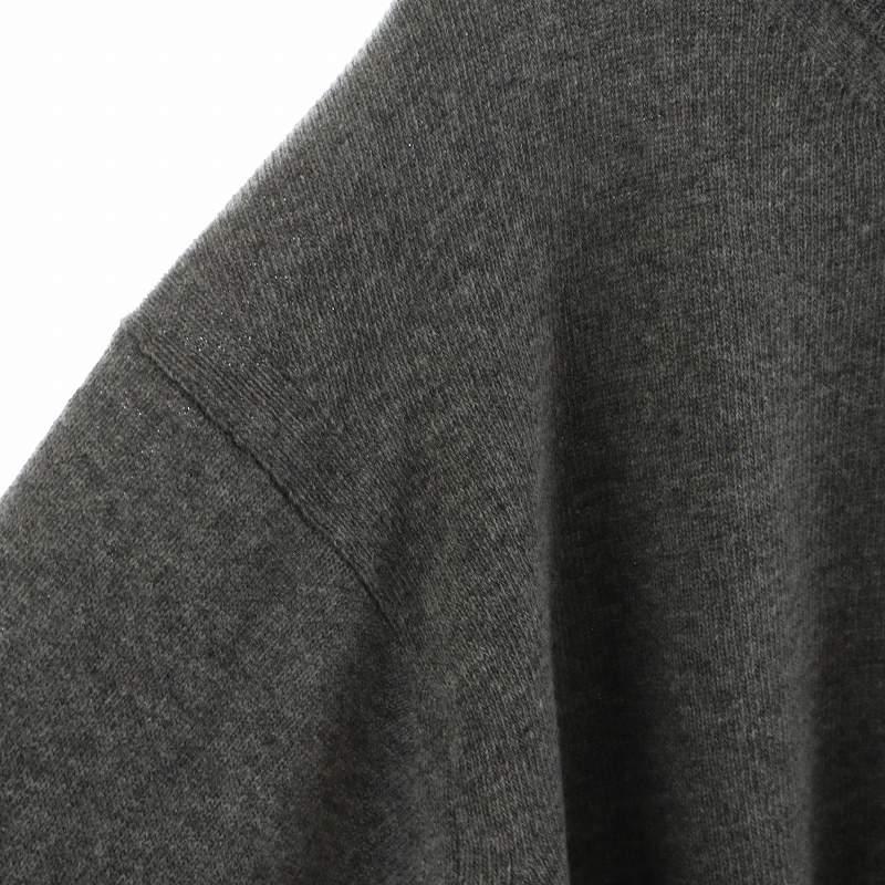 【中古】ロベルトコリーナ ROBERTO COLLINA ニット セーター 長袖 ウール カシミヤ混 54 グレー /AN20 メンズ ロベルトコリーナ ROBERTO COLLINA ニット セーター 長袖 ウール