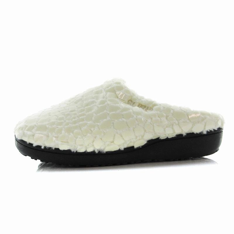 ［新品・未使用］SUBU サンダル　 ROCK SURFACE サイズ: 1 サブ SUBU HAREMOKEMO ROCK SURFACE スリッポン サンダル 22.5cm 白