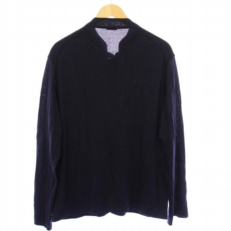 COMOLI 22aw カシミヤコモリニット Navy COMOLI 22aw カシミヤコモリニット Navy