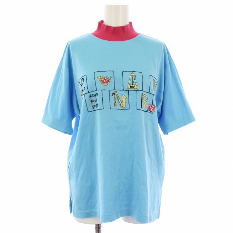 レオナールスポーツ　Tシャツ レオナールスポーツ LEONARD SPORT Tシャツ カットソー 半袖 ロゴ 刺繍