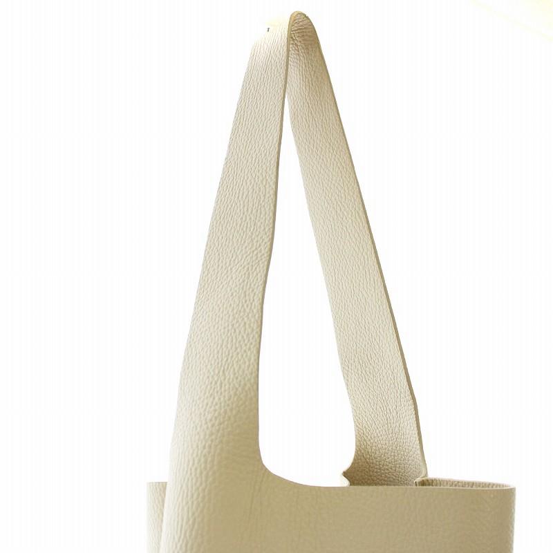 【中古】アエタ Aeta PG LEATHER SHOULDER レザー ショルダーバッグ ベージュ /☆G レディース アエタ Aeta PG LEATHER SHOULDER レザー ショルダーバッグ ベージュ