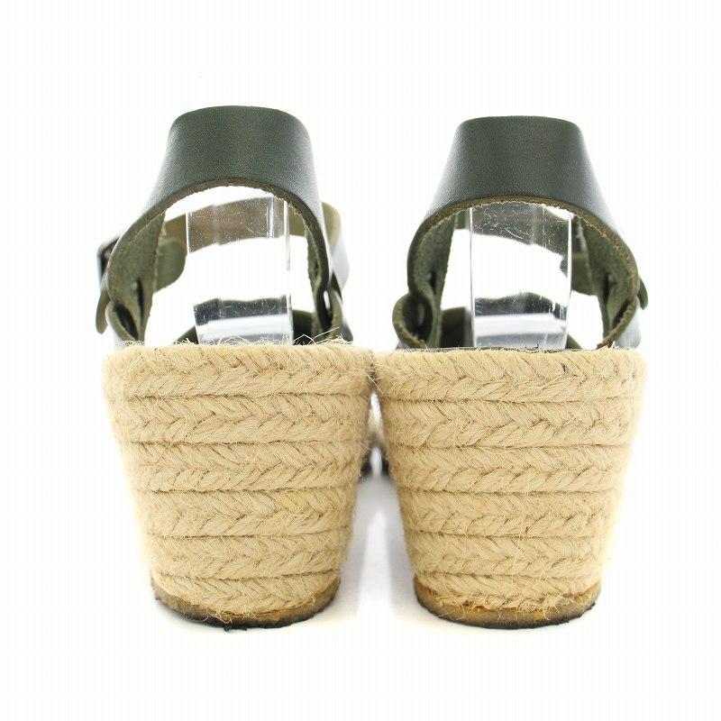 A.P.C.（アーペーセー） サンダル ウエッジソール アンクルストラップ 