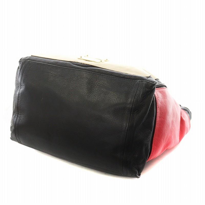 シーバイクロエ see by chloe レザーハンドバッグ トートバッグ 本革 SEE BY CHLOE シーバイクロエ トートバッグ ハンドバッグ レザー