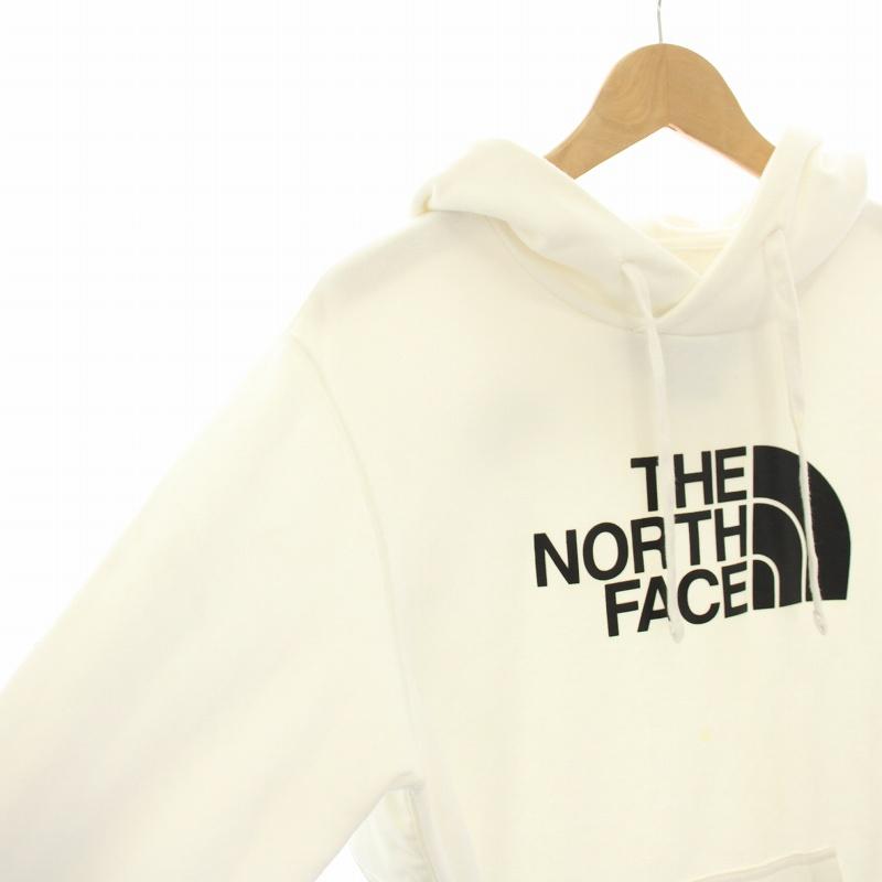 未使用　サカイ　sacai プリント　パーカー　フーディ　ホワイト THE NORTH FACE（ザ ノースフェイス） サカイ sacai ドッキング