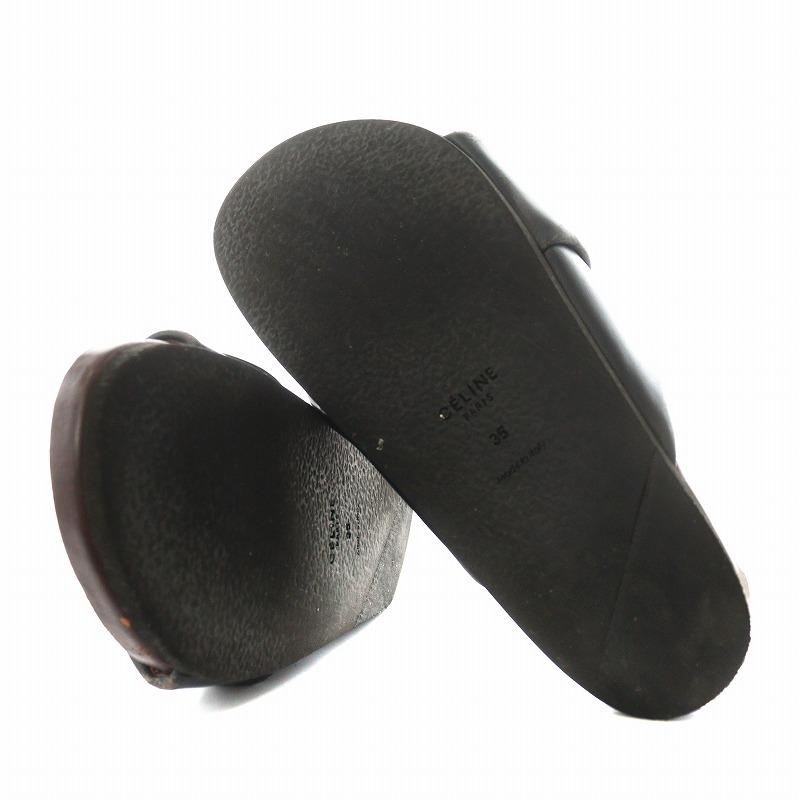 CELINE（セリーヌ） ツイスト サンダル Twist Sandal ボクシー レザー