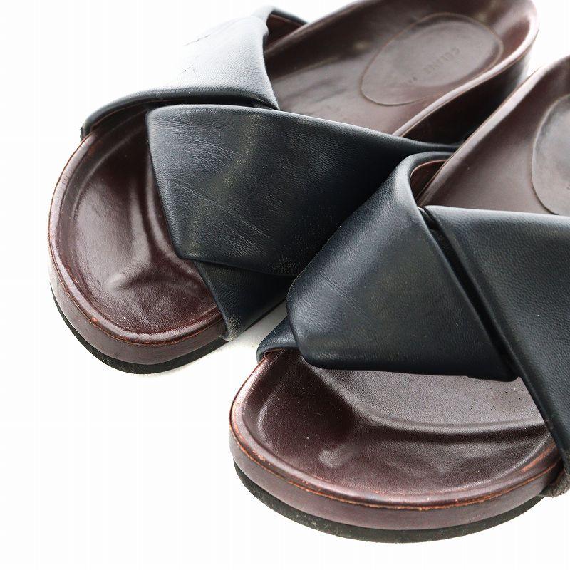 CELINE（セリーヌ） ツイスト サンダル Twist Sandal ボクシー レザー