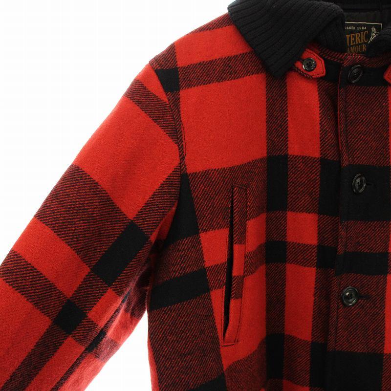 Hysteric Glamour チェック柄ウールジャケット