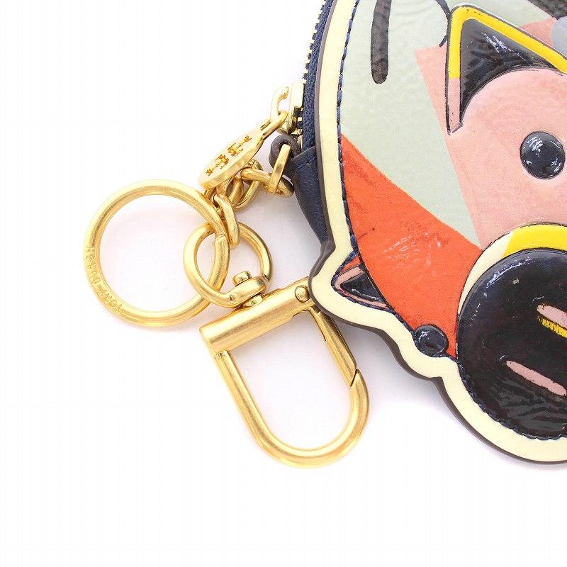 未使用 TORY BURCH トリーバーチ コインケース パープル レザー トリーバーチ TORY BURCH コインケース （パープル系） -waja