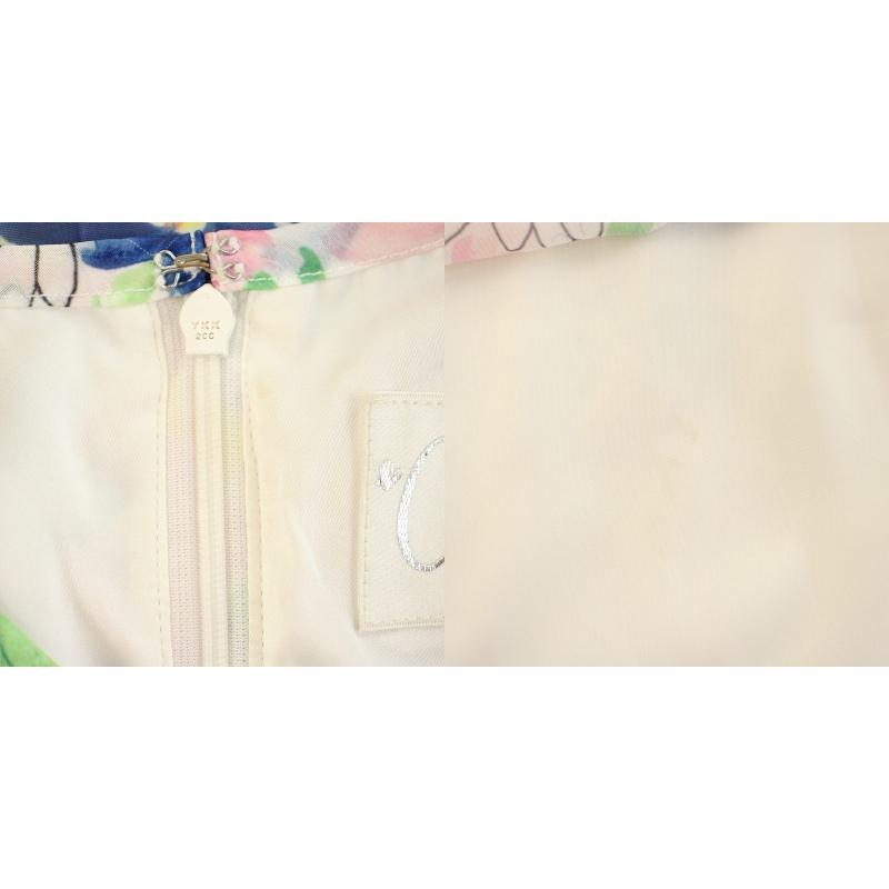 チェスティ Chesty フラワープリーツコートワンピース ロング