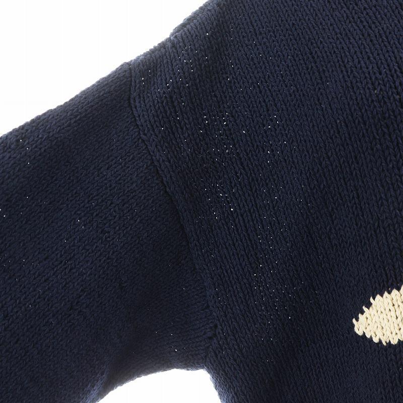 マクマーンウーレン Mcmachan Woolen ニット セーター 長袖 花柄