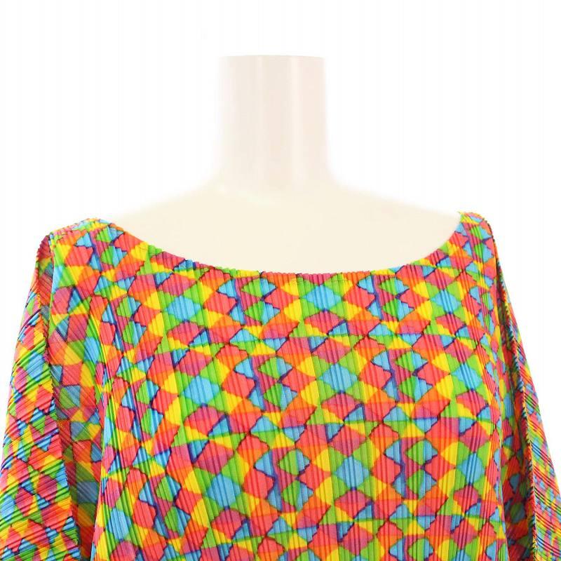 プリーツプリーズ PLEATS PLEASE イッセイミヤケ ブラウス カットソー  