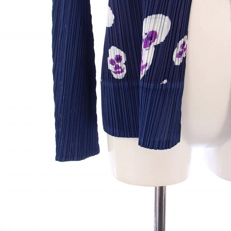 プリーツプリーズ PLEATS PLEASE イッセイミヤケ プリーツカーディガン