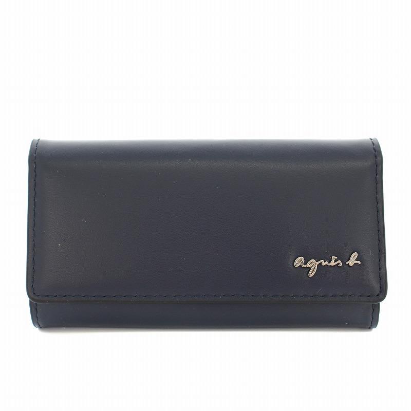 アニエスベー ボヤージュ Agnes b. VOYAGE キーケース 6連 レザー 保存