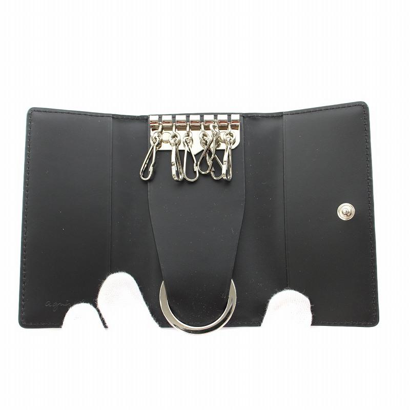 【新品】アニエスベー　キーケース6連 アニエスベー ボヤージュ Agnes b. VOYAGE キーケース 6連 レザー 保存