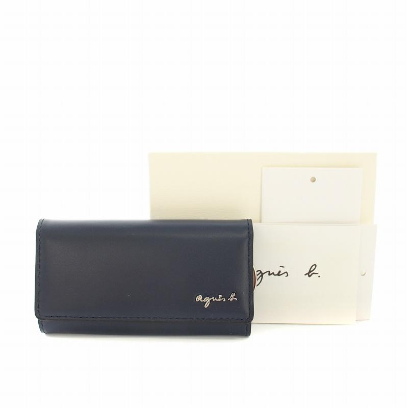 【新品】アニエスベー　キーケース6連 アニエスベー ボヤージュ Agnes b. VOYAGE キーケース 6連 レザー 保存
