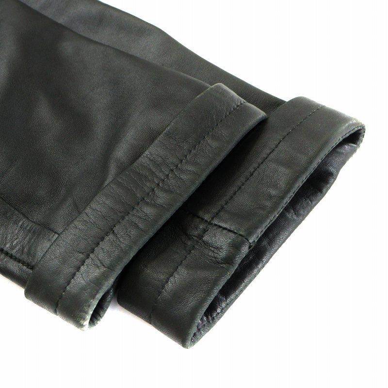 LOEWE ロエベ レザージャケット 革ジャン 40 黒 ブラック /AN24