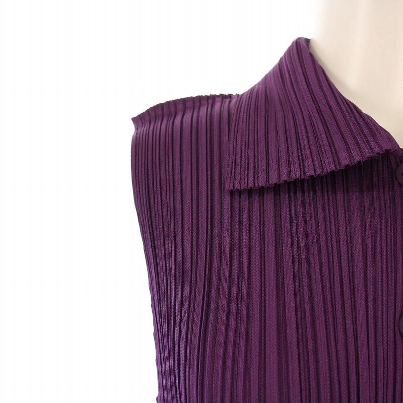 プリーツプリーズ PLEATS PLEASE イッセイミヤケ シャツワンピース