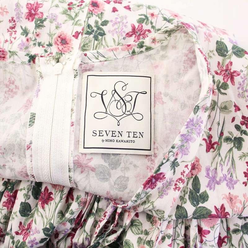 SEVEN TEN by MIHO KAWAHITO 花柄ワンピ