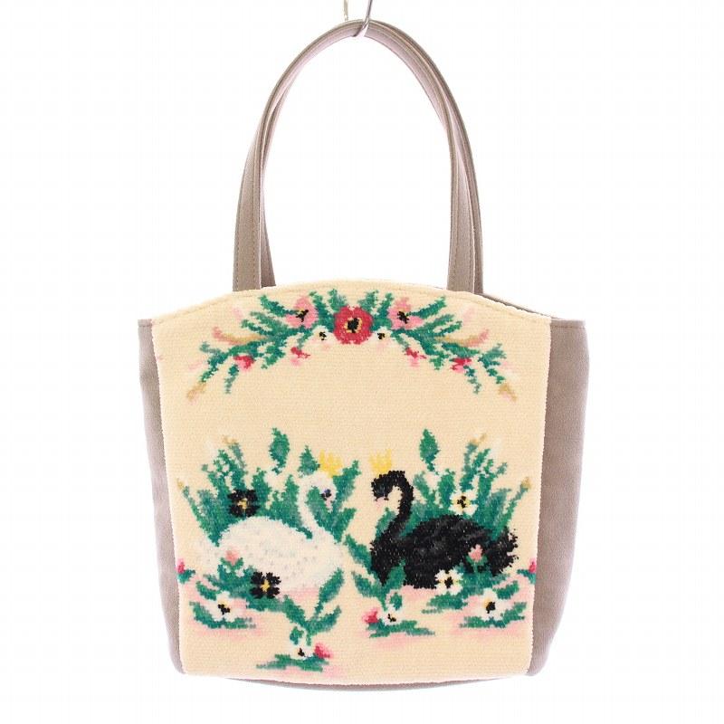 フェイラー FEILER SWAN LAKE スワンレイク ハンドバッグ フェイク