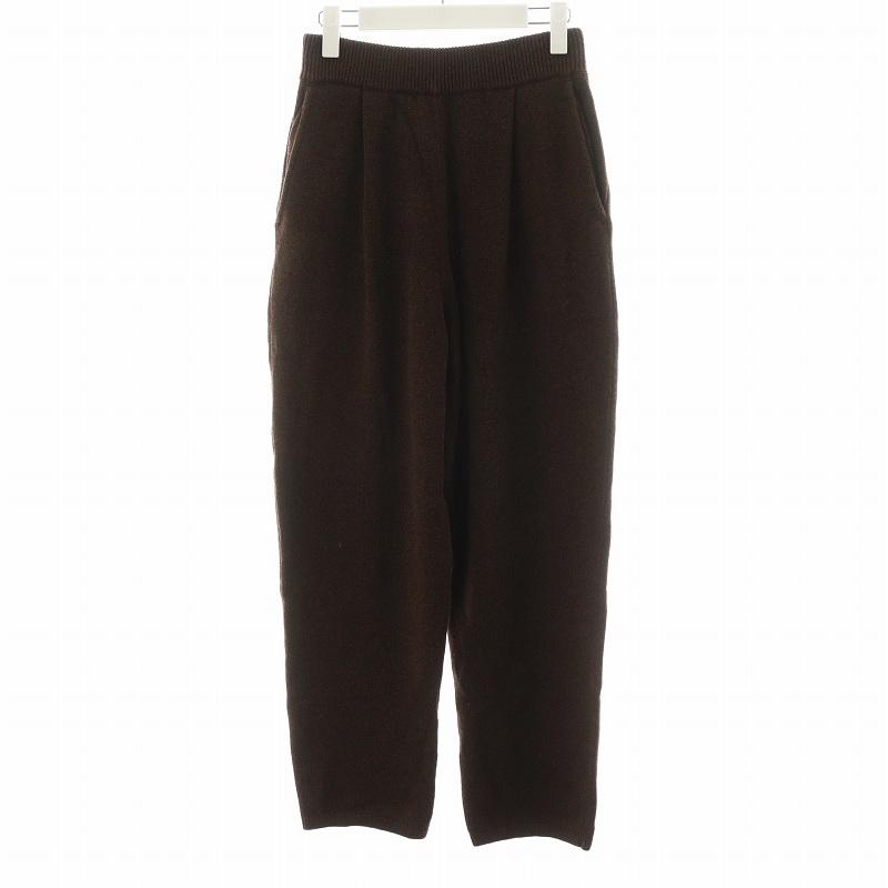 未使用品 クラネ CLANE 24AW HALF SLEEVE KNIT TOPS ＆ PANTS