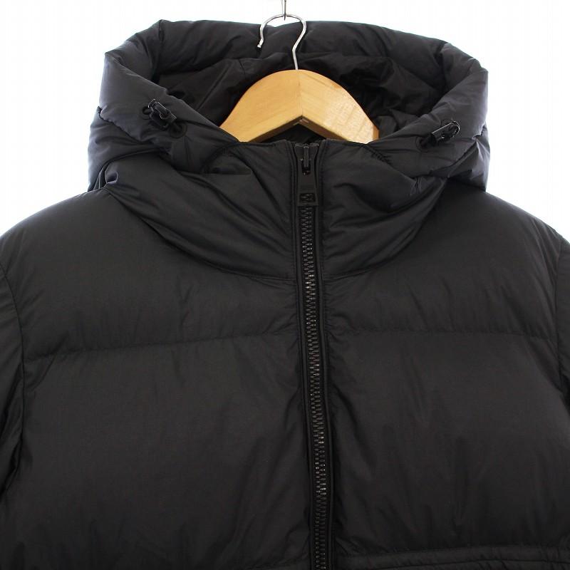 【中古】デュノ DUNO ダウンジャケット PALM-U URBINO フード パーカー 44 黒 ブラック /☆G メンズ デュノ DUNO ダウンジャケット PALM-U URBINO フード パーカー 44 黒