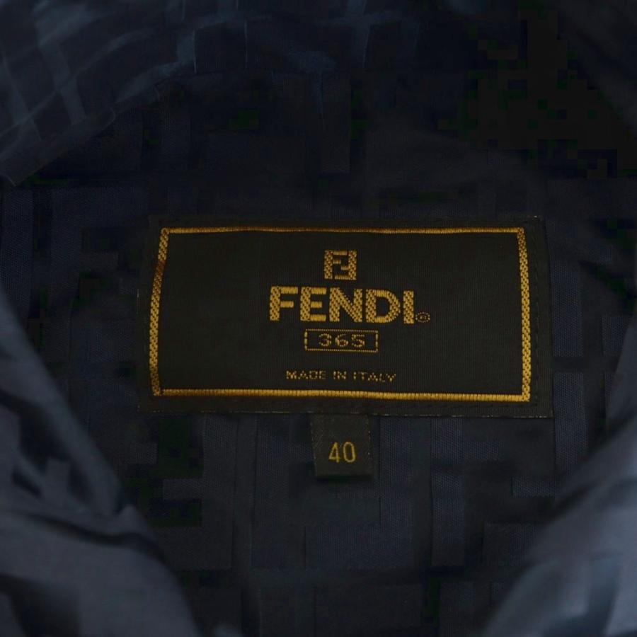 FENDI（フェンディ） ズッカ柄 レインコート ステンカラーコート