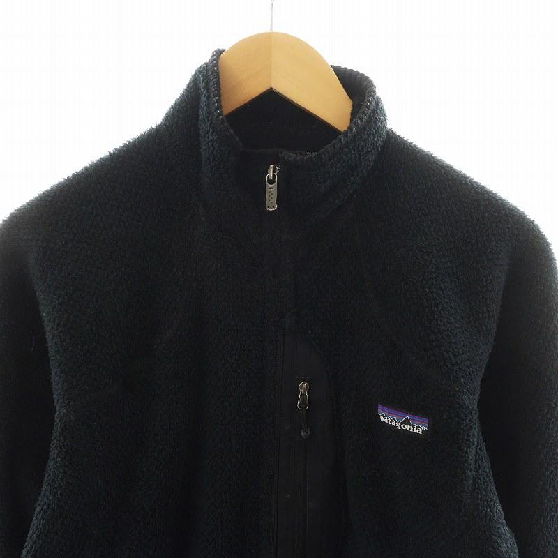 パタゴニア Patagonia R2 FLEECE JACKET フリースジャケット ロゴ S 黒