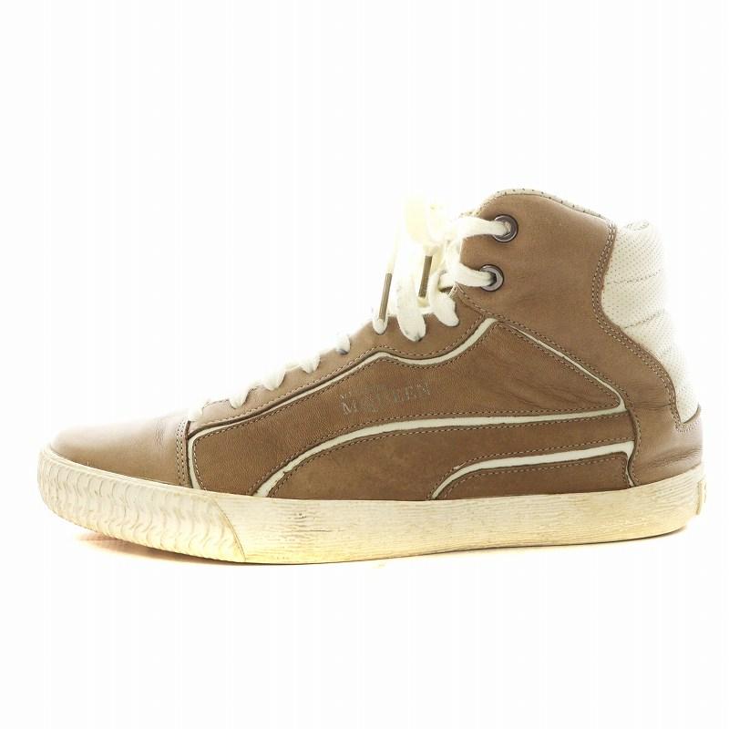 超レアPUMAアレキサンダーマックイーン×プーマハイカットスニーカーロングブーツ アレキサンダーマックイーン × プーマ PUMA ハイカット
