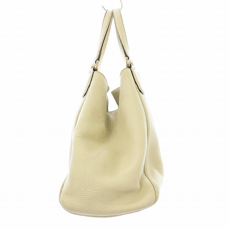 GUCCI（グッチ） ソーホー ハンドバッグ トートバッグ GGロゴ レザー
