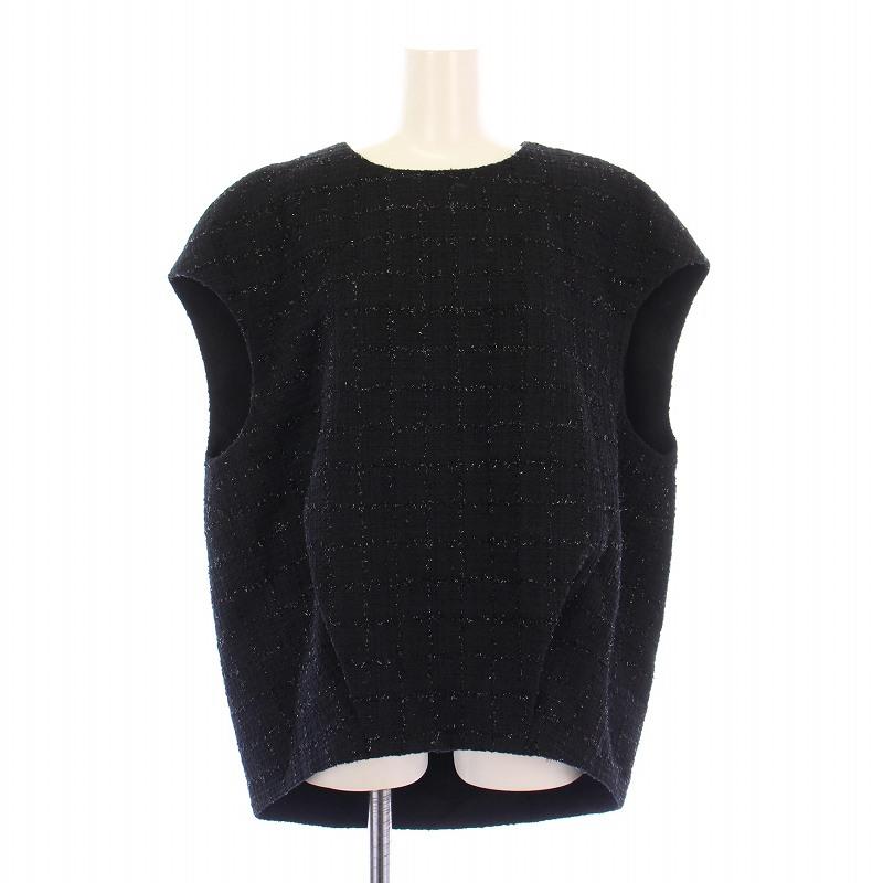 アドーア フィルムモールツイードブラウス セットアップ プルオーバー