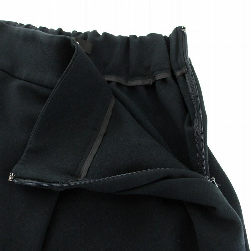 YOKOCHAN ヨーコチャン ハイウエストラップパンツ 40 ブラック