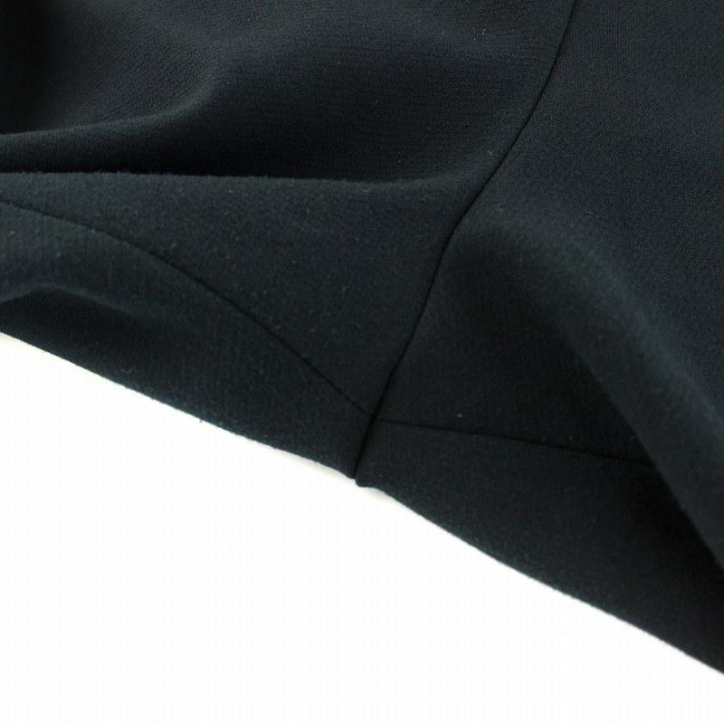 YOKOCHAN ヨーコチャン ハイウエストラップパンツ 40 ブラック