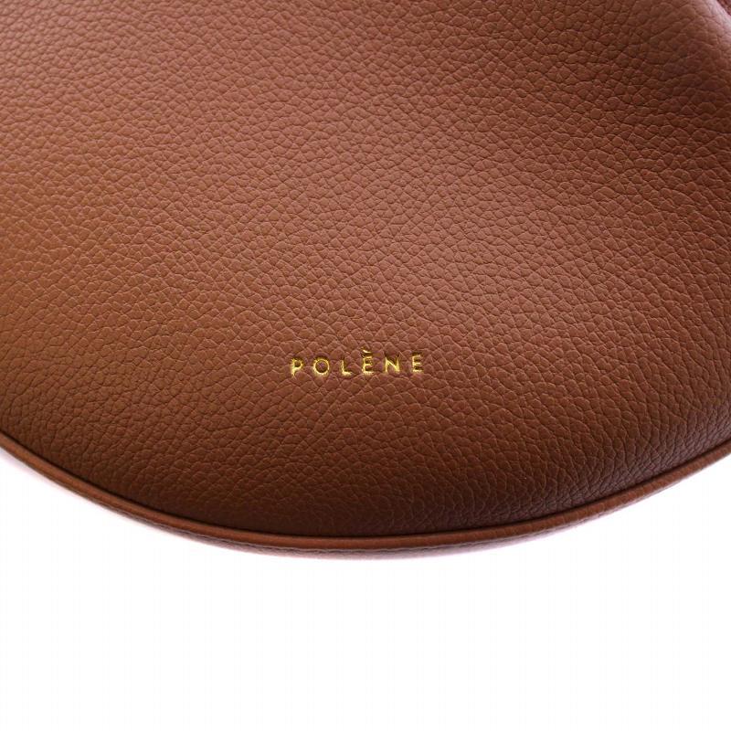 ポレーヌ POLENE Tonca トンカ ショルダーバッグ レザー ブラウン /KH
