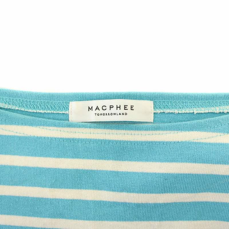 ととマカフィー/トゥモローランド/カットソー/トップス/6-7分袖/S TOMORROWLAND（トゥモローランド） 「MACPHEE」7分袖ブラウス 36