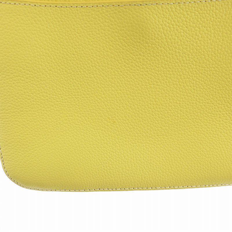 【未使用 展示品】希少 アニエスベー ボヤージュ イエロー 2way バッグ agnes b.（アニエスベー） ハンドバッグ ショルダーバッグ 2way ロゴ