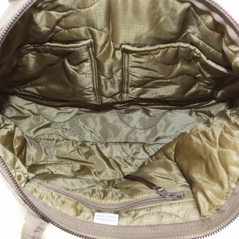 PORTER×HYKEヘルメットバッグ(L) ベージュ ハイク×ポーター PORTER ポーター 吉田カバン × ハイク HYKE ヘルメットバッグ