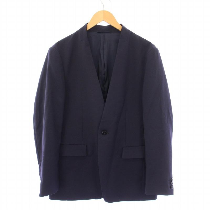 プラステ PLST 23AW ダブルクロスノーカラージャケット アウター