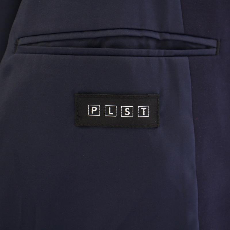 プラステ PLST 23AW ダブルクロスノーカラージャケット アウター