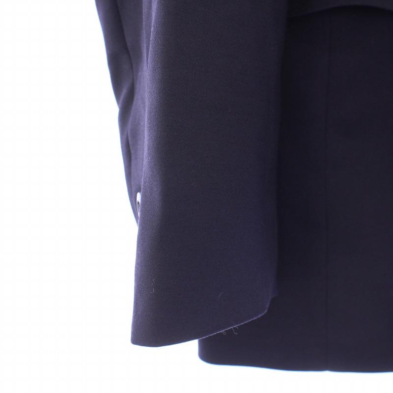 プラステ PLST 23AW ダブルクロスノーカラージャケット アウター 